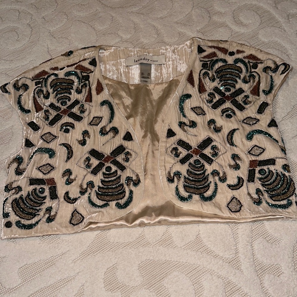 Beaded vest